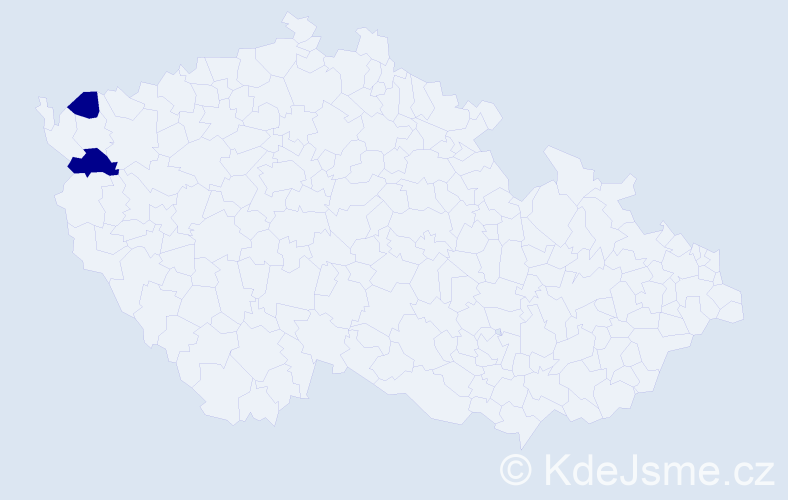 Jméno: 'Tuan Trung', počet výskytů 2 v celé ČR