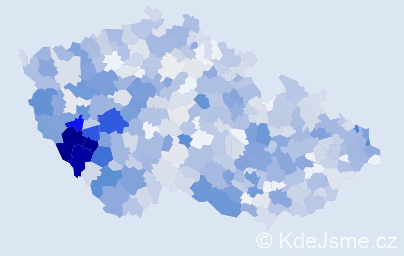 Jméno: 'Emanuel', počet výskytů 1285 v celé ČR