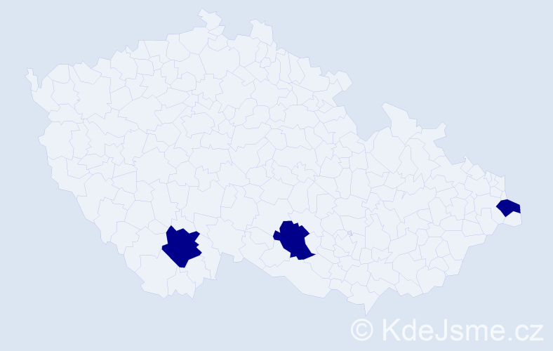 Jméno: 'Trong Khanh', počet výskytů 3 v celé ČR