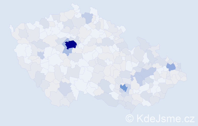 Jméno: 'Benedikt', počet výskytů 481 v celé ČR