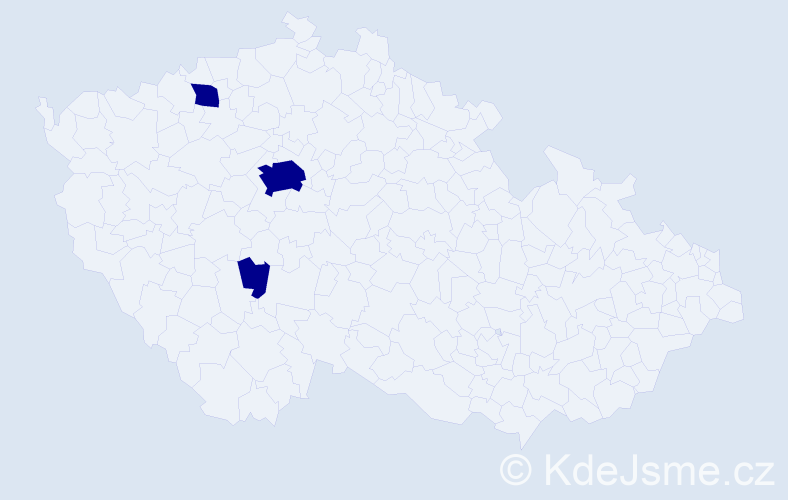 Jméno: 'Van Kiet', počet výskytů 3 v celé ČR