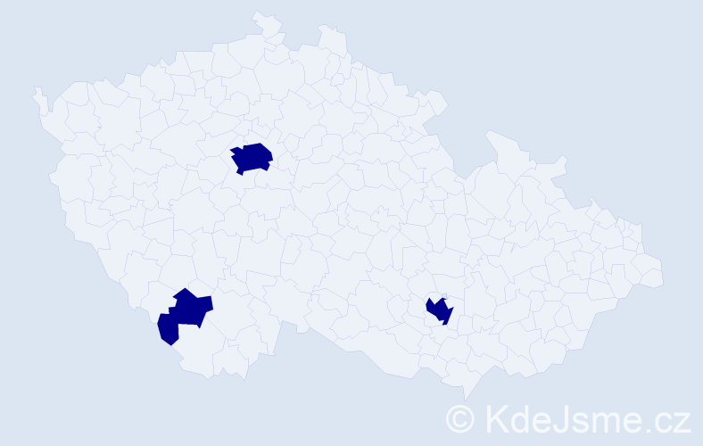 Jméno: 'Manh Vu', počet výskytů 3 v celé ČR