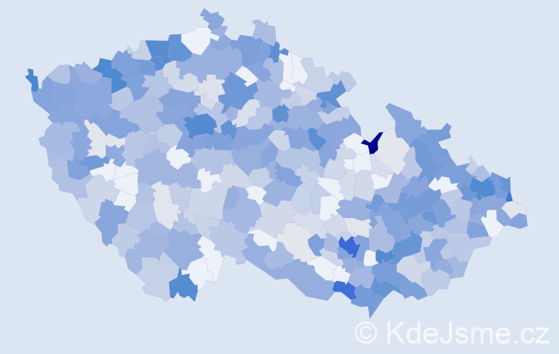 Jméno: 'Kristína', počet výskytů 1098 v celé ČR