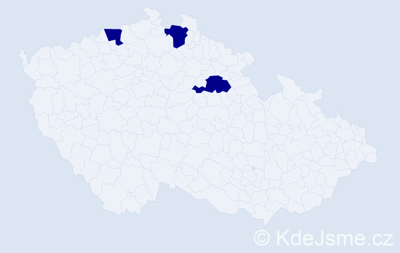 Jméno: 'Minh Khuong', počet výskytů 3 v celé ČR