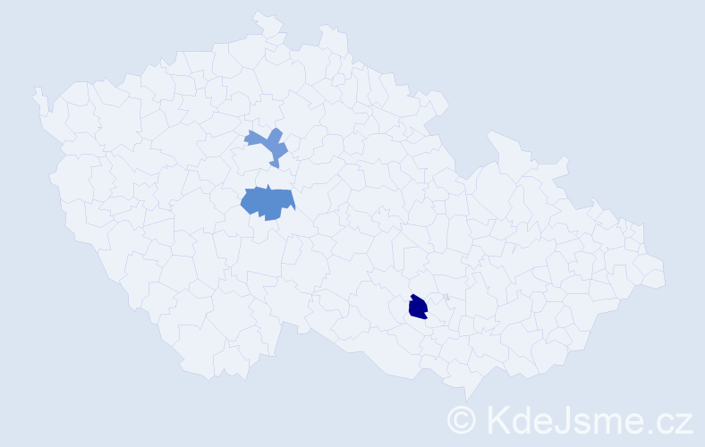 Jméno: 'Patrik Alexandr', počet výskytů 3 v celé ČR