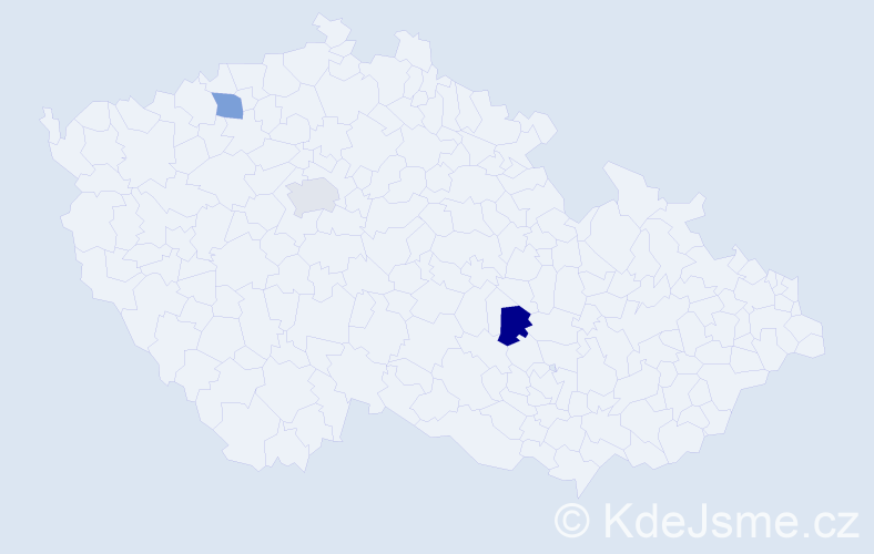 Jméno: 'Uwe Walter', počet výskytů 3 v celé ČR