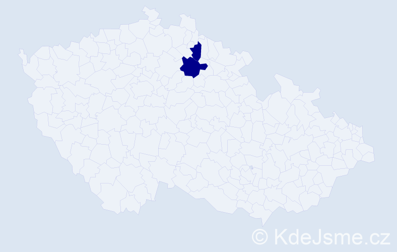 Jméno: 'Beata Ewa', počet výskytů 2 v celé ČR
