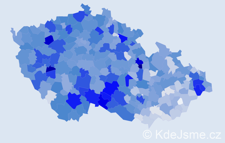 Jméno: 'Drahoslava', počet výskytů 3292 v celé ČR