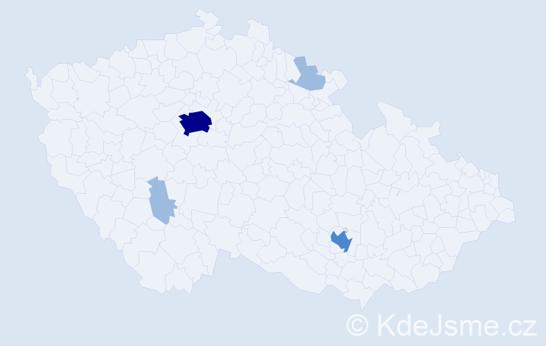Jméno: 'Laurence', počet výskytů 8 v celé ČR