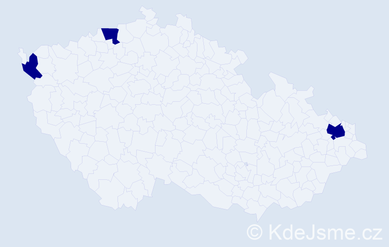 Jméno: 'Quang Dong', počet výskytů 3 v celé ČR