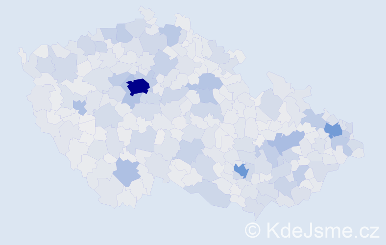 Jméno: 'David', počet výskytů 101311 v celé ČR