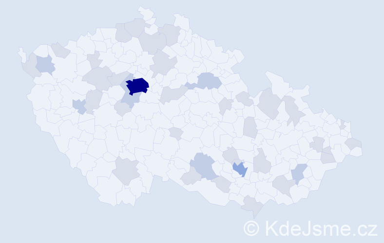 Jméno: 'Nicolette', počet výskytů 69 v celé ČR