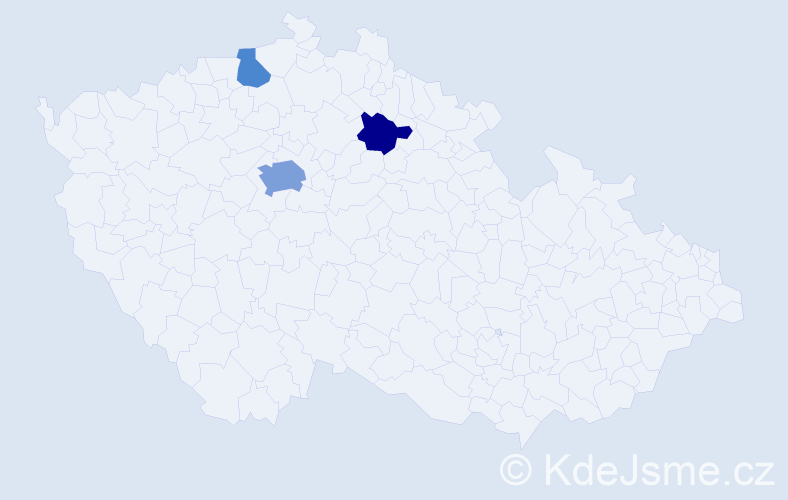 Jméno: 'Akramjon', počet výskytů 6 v celé ČR