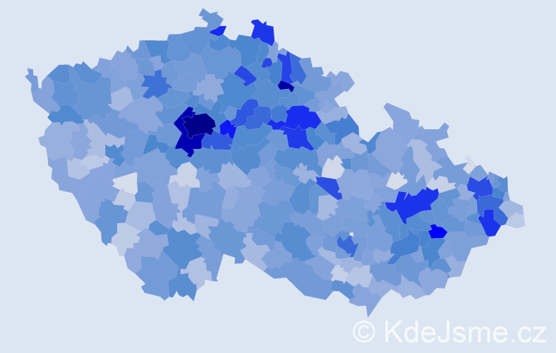 Jméno: 'Otakar', počet výskytů 6253 v celé ČR