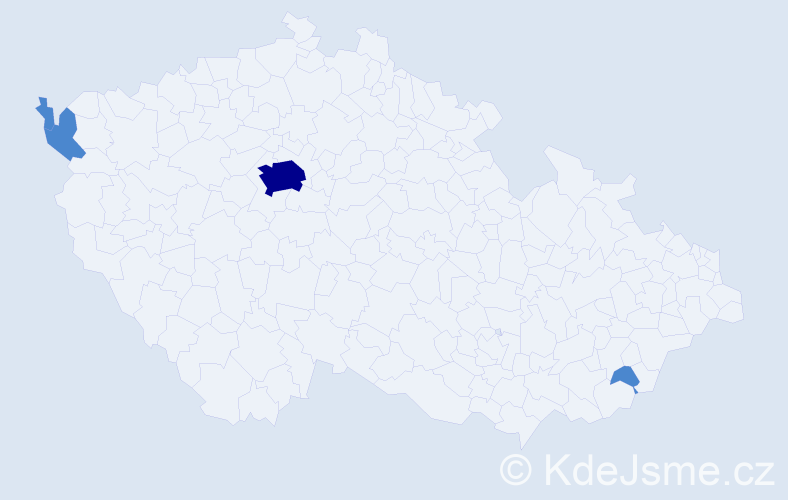 Jméno: 'Quang Anh', počet výskytů 6 v celé ČR