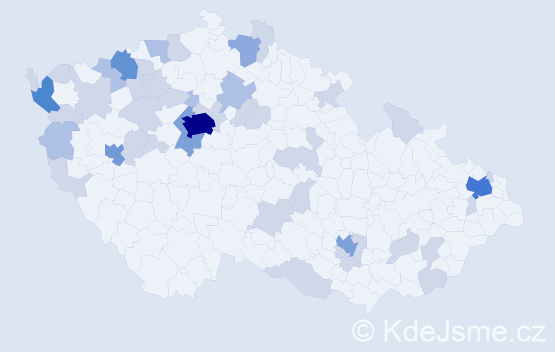 Jméno: 'Duc Anh', počet výskytů 94 v celé ČR