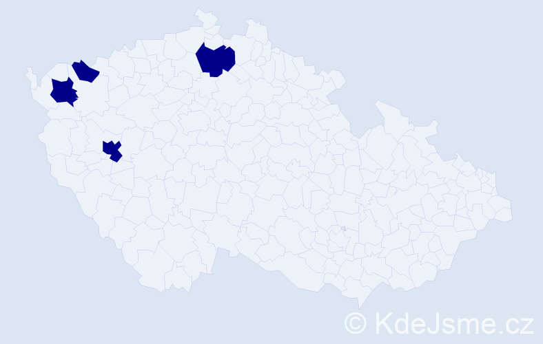 Jméno: 'Jonáš Petr', počet výskytů 4 v celé ČR