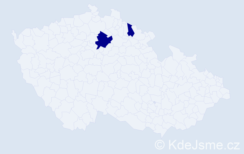 Jméno: 'Radoslaw Pawel', počet výskytů 2 v celé ČR