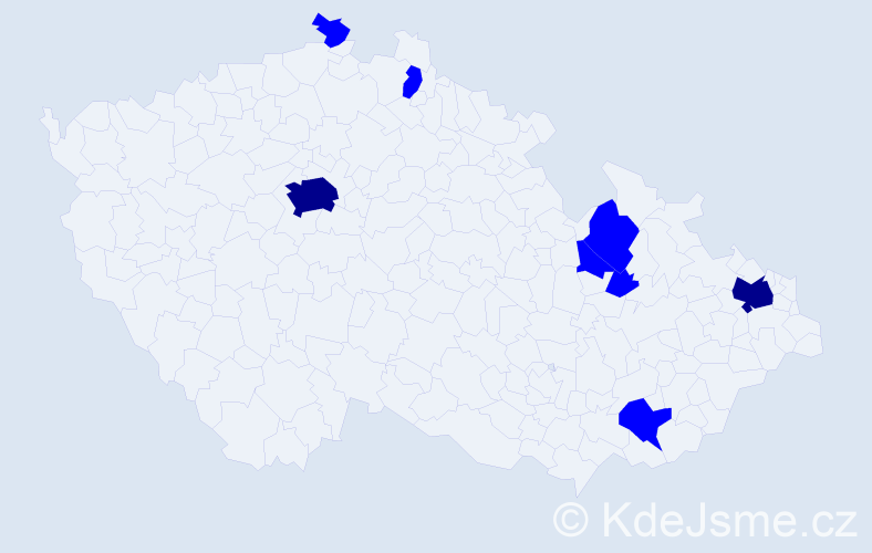 Jméno: 'Renát', počet výskytů 10 v celé ČR