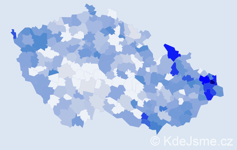 Jméno: 'Ľudmila', počet výskytů 754 v celé ČR