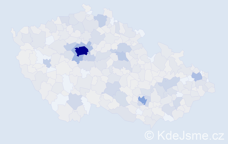 Jméno: 'Ela', počet výskytů 1097 v celé ČR