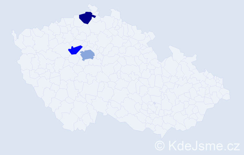 Jméno: 'Quoc Manh', počet výskytů 4 v celé ČR