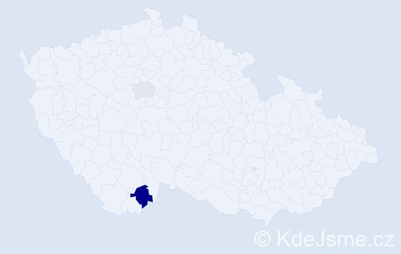 Jméno: 'Jan Efraim', počet výskytů 2 v celé ČR