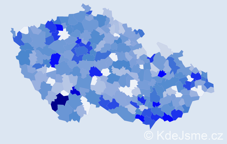 Jméno: 'Liliana', počet výskytů 1167 v celé ČR