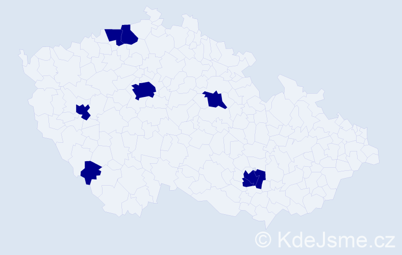 Jméno: 'Trong Minh', počet výskytů 8 v celé ČR