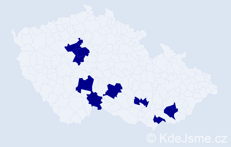 Jméno: 'Enzo', počet výskytů 12 v celé ČR
