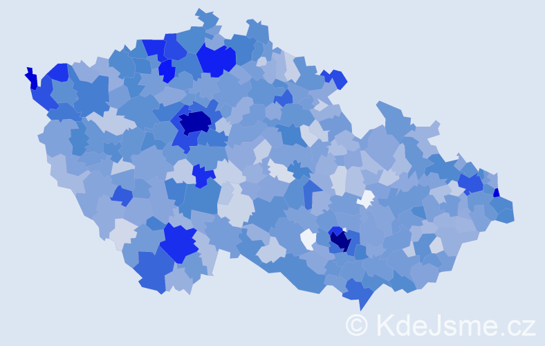 Jméno: 'Nina', počet výskytů 3181 v celé ČR