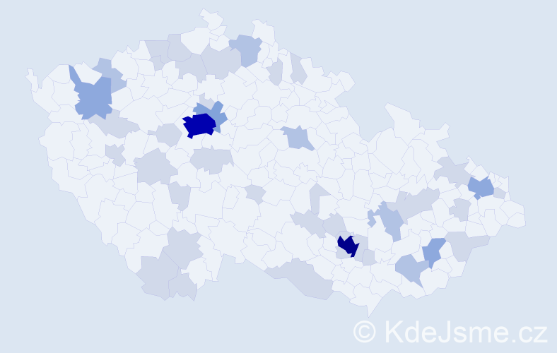Jméno: 'Alessandro', počet výskytů 84 v celé ČR
