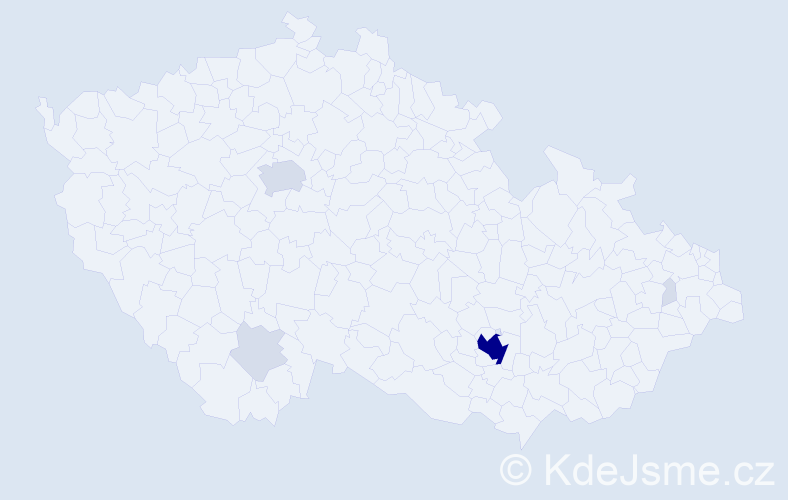 Jméno: 'Omer', počet výskytů 22 v celé ČR