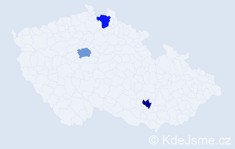 Jméno: 'Lian', počet výskytů 7 v celé ČR