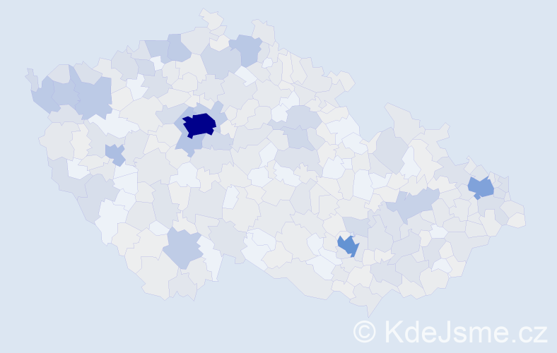 Jméno: 'Sarah', počet výskytů 1098 v celé ČR