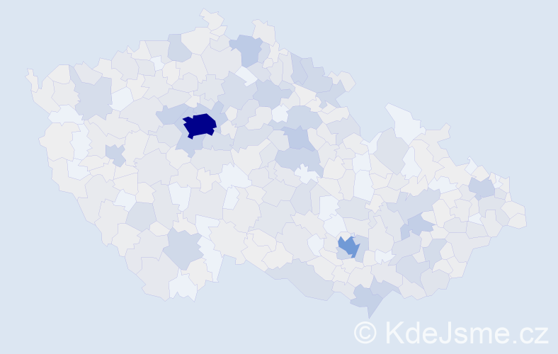 Jméno: 'Lubor', počet výskytů 1359 v celé ČR