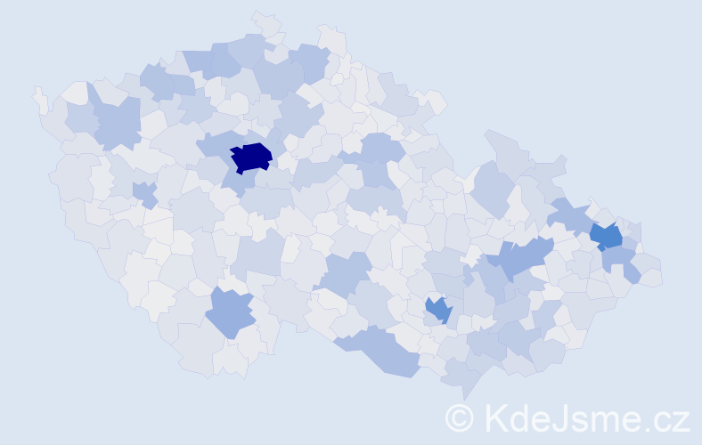 Jméno: 'Kamila', počet výskytů 18830 v celé ČR