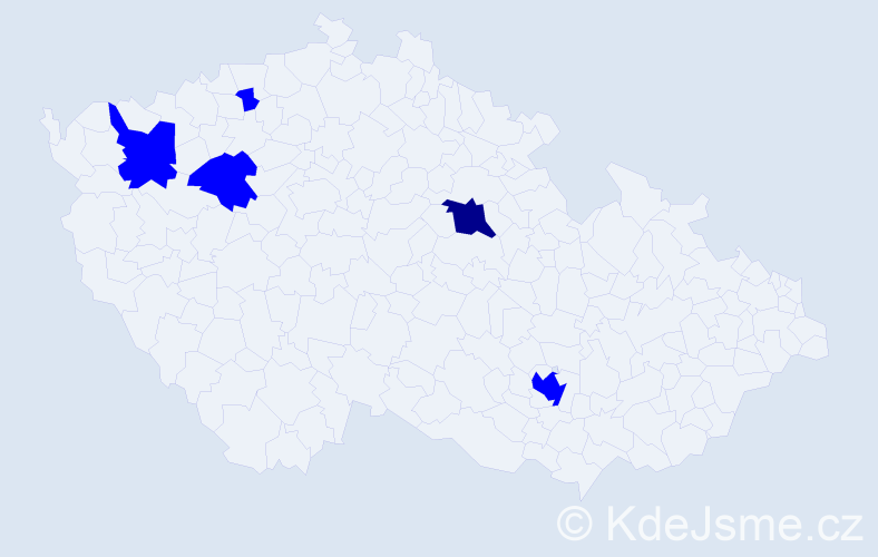 Jméno: 'Dinh Tuyen', počet výskytů 6 v celé ČR