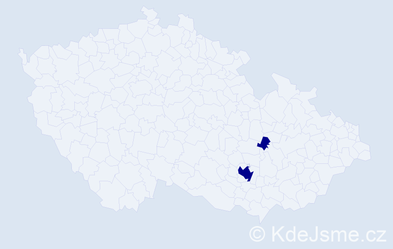 Jméno: 'Adrian Patrik', počet výskytů 2 v celé ČR
