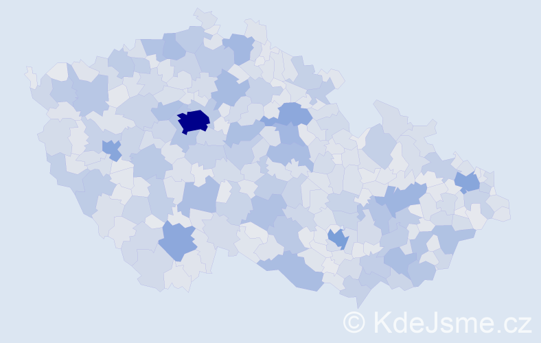 Jméno: 'Josef', počet výskytů 221125 v celé ČR