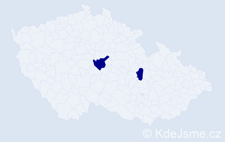 Jméno: 'Marcus Robert', počet výskytů 2 v celé ČR