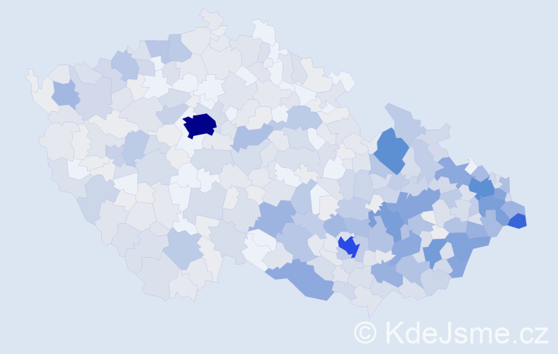 Jméno: 'Aloisie', počet výskytů 1326 v celé ČR