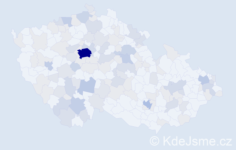 Jméno: 'Otomar', počet výskytů 267 v celé ČR