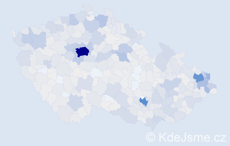Jméno: 'Katarína', počet výskytů 2000 v celé ČR