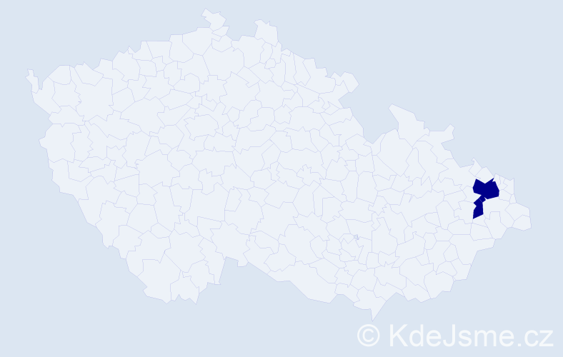 Jméno: 'The Quynh', počet výskytů 2 v celé ČR