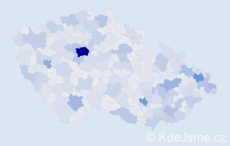 Jméno: 'Anna', počet výskytů 137256 v celé ČR