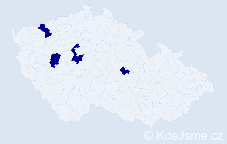 Jméno: 'Martin Jakub', počet výskytů 4 v celé ČR