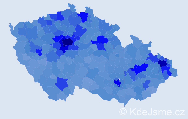 Jméno: 'Kateřina', počet výskytů 115122 v celé ČR