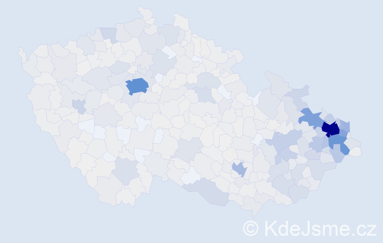 Jméno: 'Lumír', počet výskytů 3773 v celé ČR