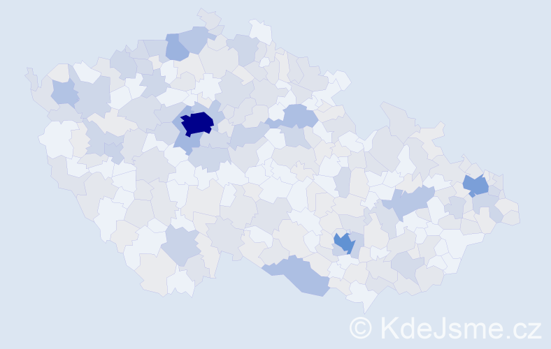 Jméno: 'Charlotte', počet výskytů 580 v celé ČR